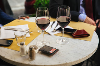 wine and wallets in Italy