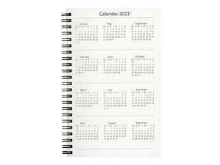 Spiral Calendar Refill for Address Book / Weekly Minder - 2025