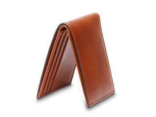 Old Leather Italia Small Bifold Wallet