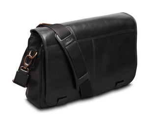 Dolce Italia Messenger front in Black