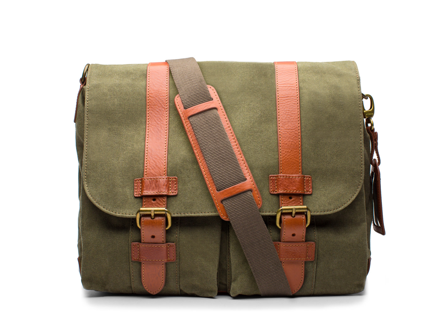 2 Pocket Mail Bag | Men's Correspondent Bag | Bosca