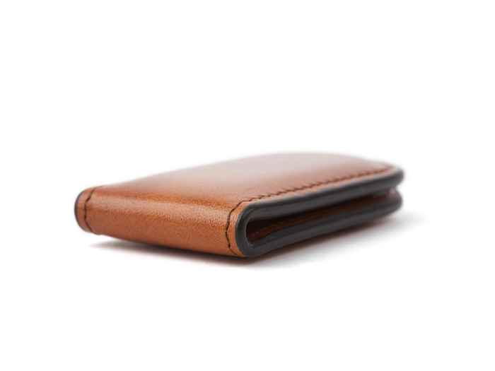 Magnetic Money Clip | Men's Old Leather Wallet | Bosca