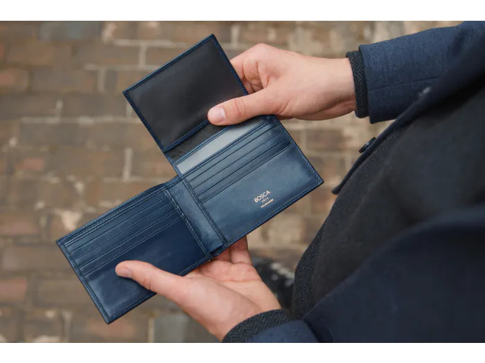 Bosca Men's 8 Pocket Credit Card Case