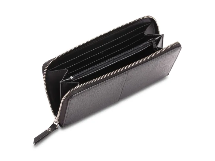 accordion zip wallet