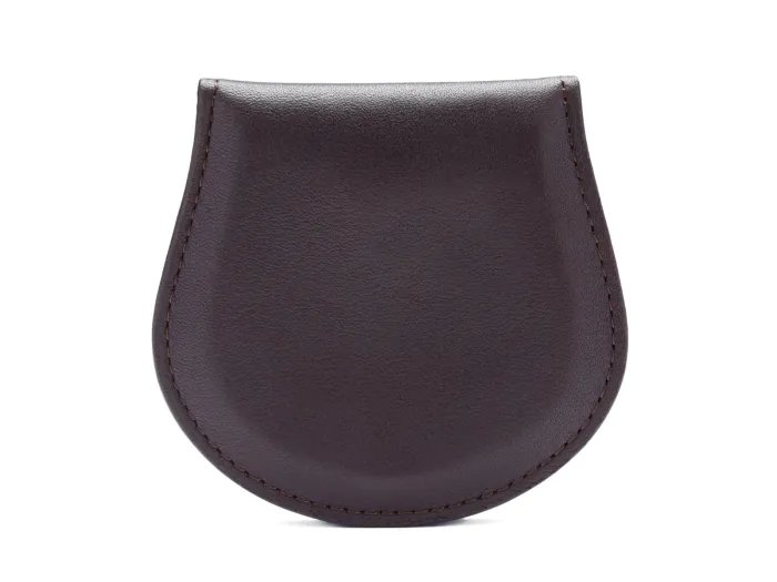 Bosca Unisex Zipper Leather Coin Purse / Key Fob - Dark Brown - Revolucion  Lifestyles