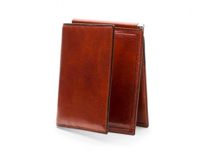 PVC Detachable Card Holder Zodaca Horizontal Genuine Leather Money Clip Wallet