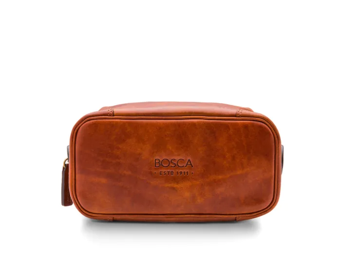 Bosca Men's Dolce Collection - Duffel (Amber)
