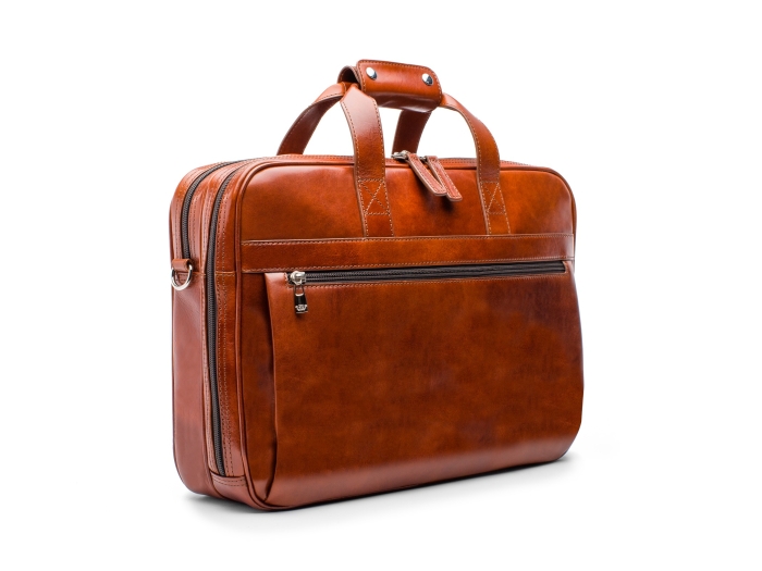 Men's Laptop Bags  Leather Briefcase - Made in France