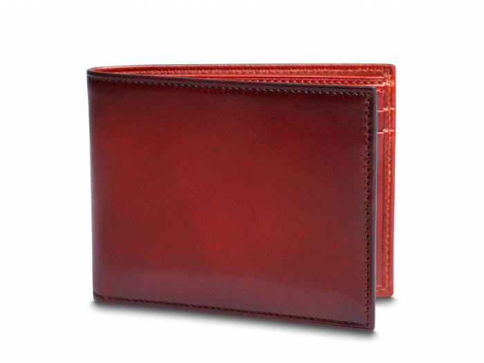 bi fold leather wallet mens st louis cardinals