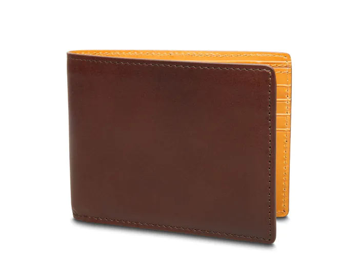 Fine Leather Billfolds with Contrasting Interior