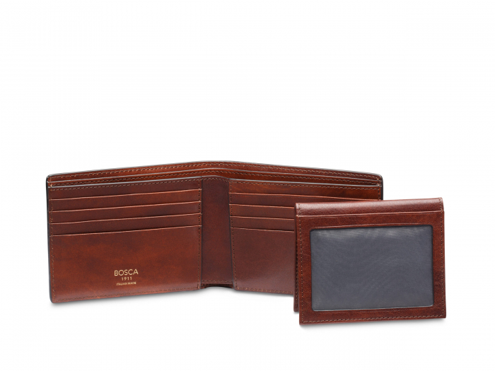 Leather wallet Delvaux Brown in Leather - 9840604