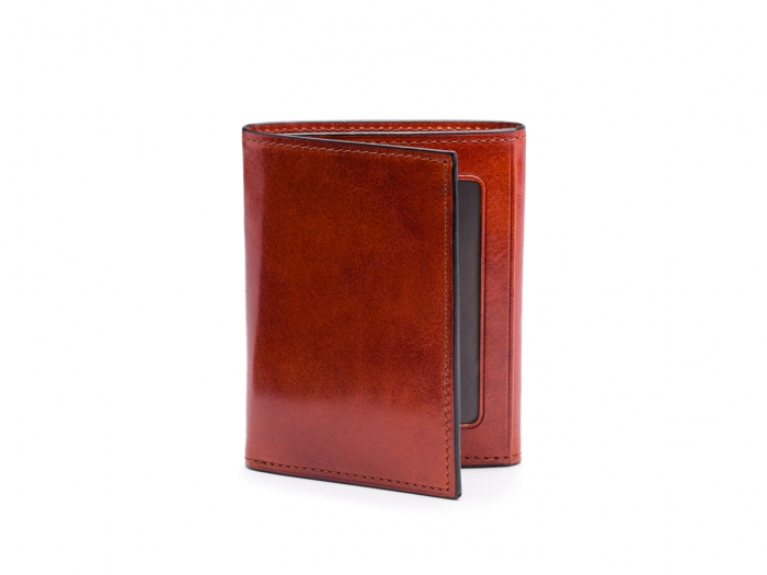 Tri Fold ID Leather Wallet
