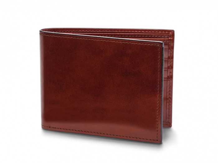 Caran d'Ache - Delvaux Leather 8 Card Mens Bifold Calf Wallet