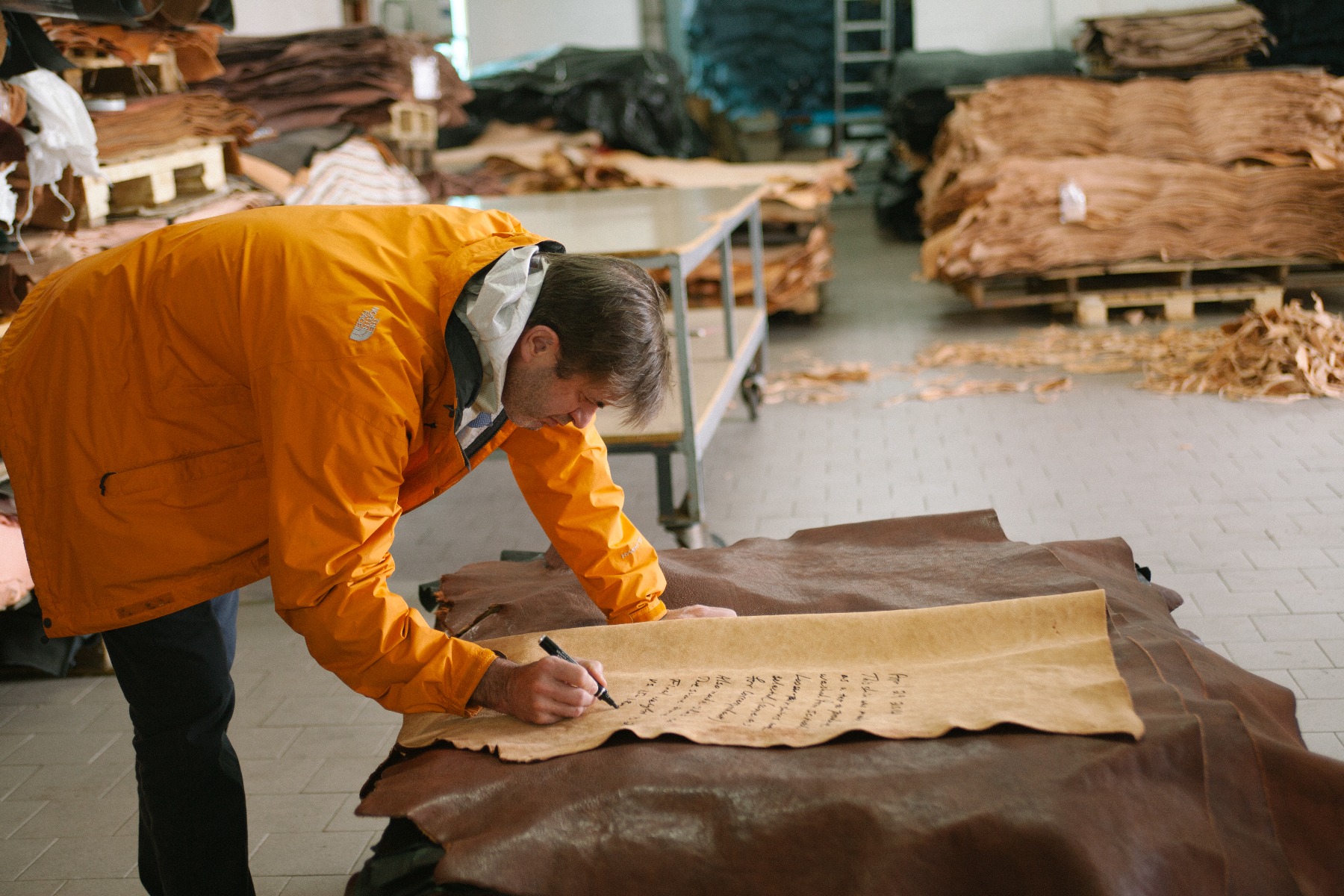 Every foot of our leather is inspected by the owner assuring consistently top-quality product.